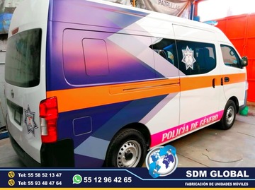 Equipamiento de Patrullas nuevas equipadas, conversion, fabricacion y venta de unidades para seguridad publica, privada, rescate, salvamento. SDM Global Mexico somos una empresa líder en el Equipamiento de Patrullas Pick Up, Sedan, Cuatrimoto, Motocicleta, Bicicletas, Proximidad, Prevenvion, Reaccion, Prevencion, Antimotin, comando, fuerzas especiales, Grupo Tactico, Primer Respondiente con equipo visual acustico como, Torreta de Leds, Sirena, Bocina, Estrobos, Codigos, Roll Bar tipo comando, Ganchos de arrastre, Mampara divisoria, Proteccion de ventanas traseras, Asientos traseros, Tumbaburros tipo H,Tumbaburros tipo H con proteccion en faros, Tumbaburros tipo H de fibra de vidrio, Lona para roll bar, Banca central con doble respaldo, Defensa trasera, Escalos trasero. Basado en el Manual de identidad, con fichas recnicas del Equipamiento en seguridad publica con base en Normas y estandares de calidad, somos fabricantes directos.El término auto o moto Patrulla es utilizado para Patrullar un área concreta asignada. ​ Su función primaria es servir de apoyo a los oficiales de Policía en sus tareas diarias como rondines y traslado de delincuentes. Contamos con Patrullas todo terreno totalmente equipadas.Somos una Empresa Mexicana líder en el Mercado con años de experiencia, especialistas en el Equipamiento Conversion Fabricacion y Venta de Patrullas Equipadas en Mexico.
