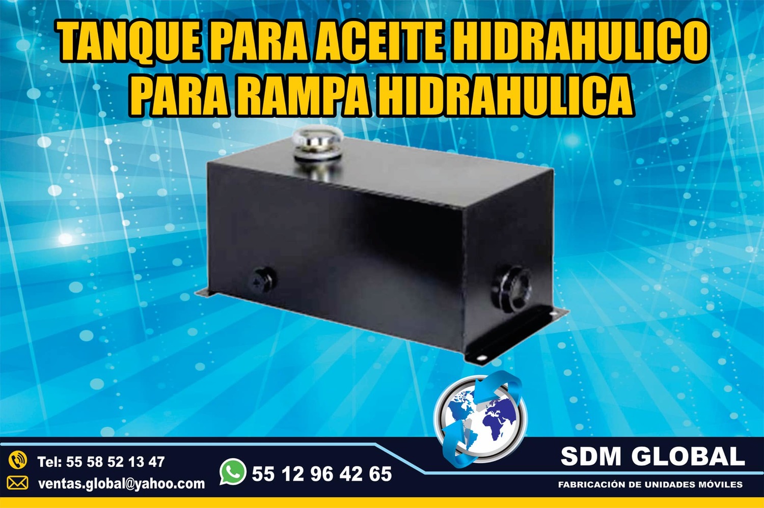 <span style="font-weight: bold;">Venta de Tanque de aceite para Rampas Hidraulicas </span><br>