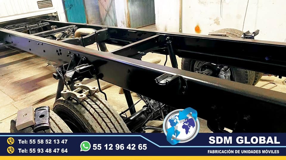 Servico de Alargado Acorazado de chasis de camiones y camionetas  <br>