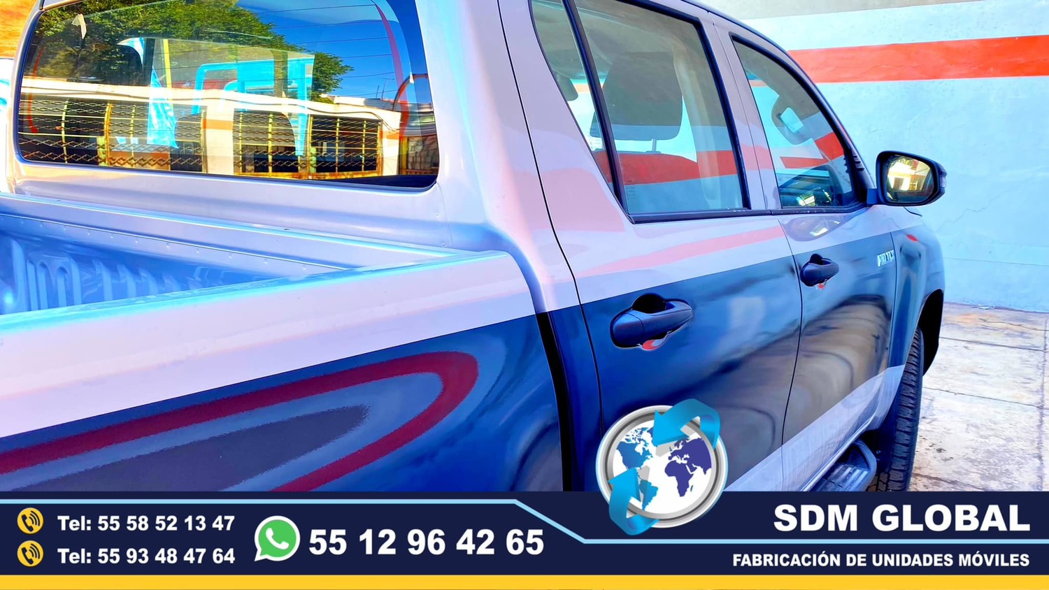 <span style="font-weight: bold;">Pintura de Patrullas y Unidades Moviles de Rescate Salvamento </span><br>