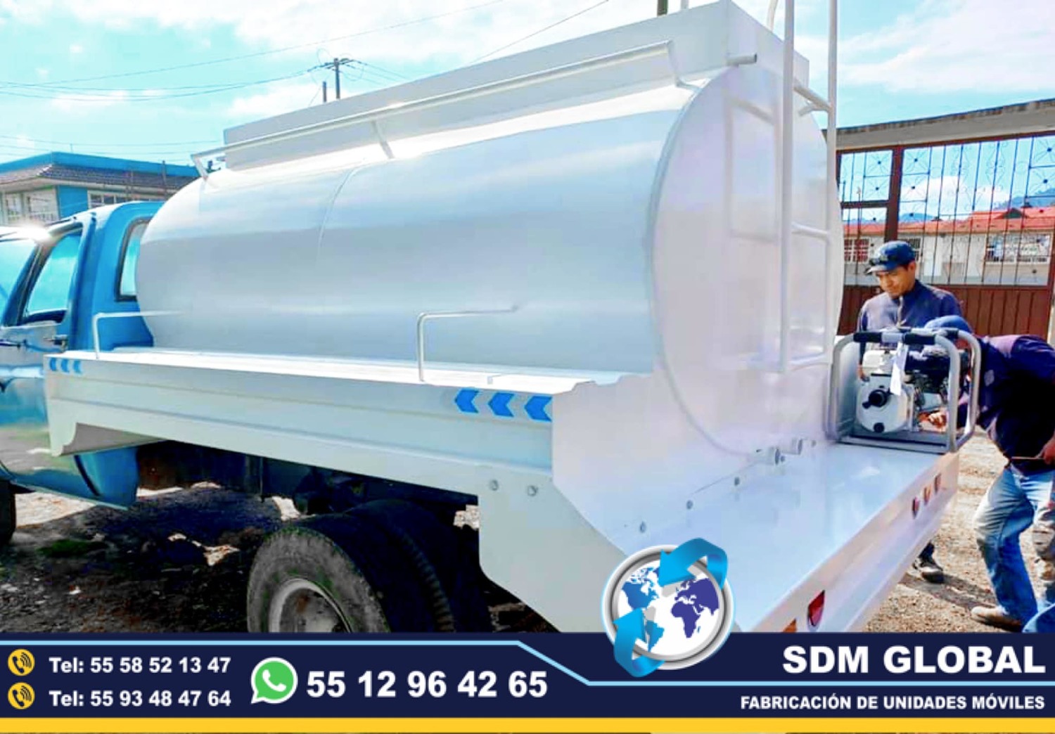 <span style="font-weight: bold;">Ventas de carrocerias tipo pipas de agua Fabricado en Mexico  </span><br>