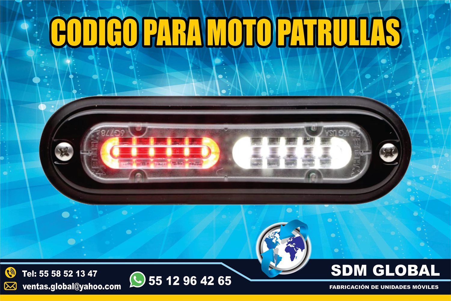 <span style="font-weight: bold;">Venta de Luces Perimetrales para Ambulancias de Traslado Tipo I, II&nbsp;&nbsp;</span><br>