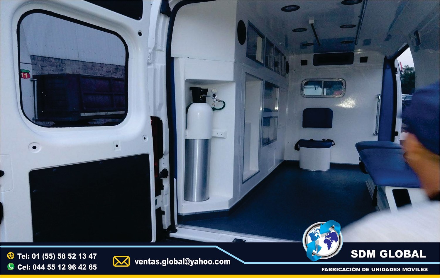 <span style="font-weight: bold;">Venta de Ambulancias de traslado en SDM Global Mexico&nbsp;</span><br>