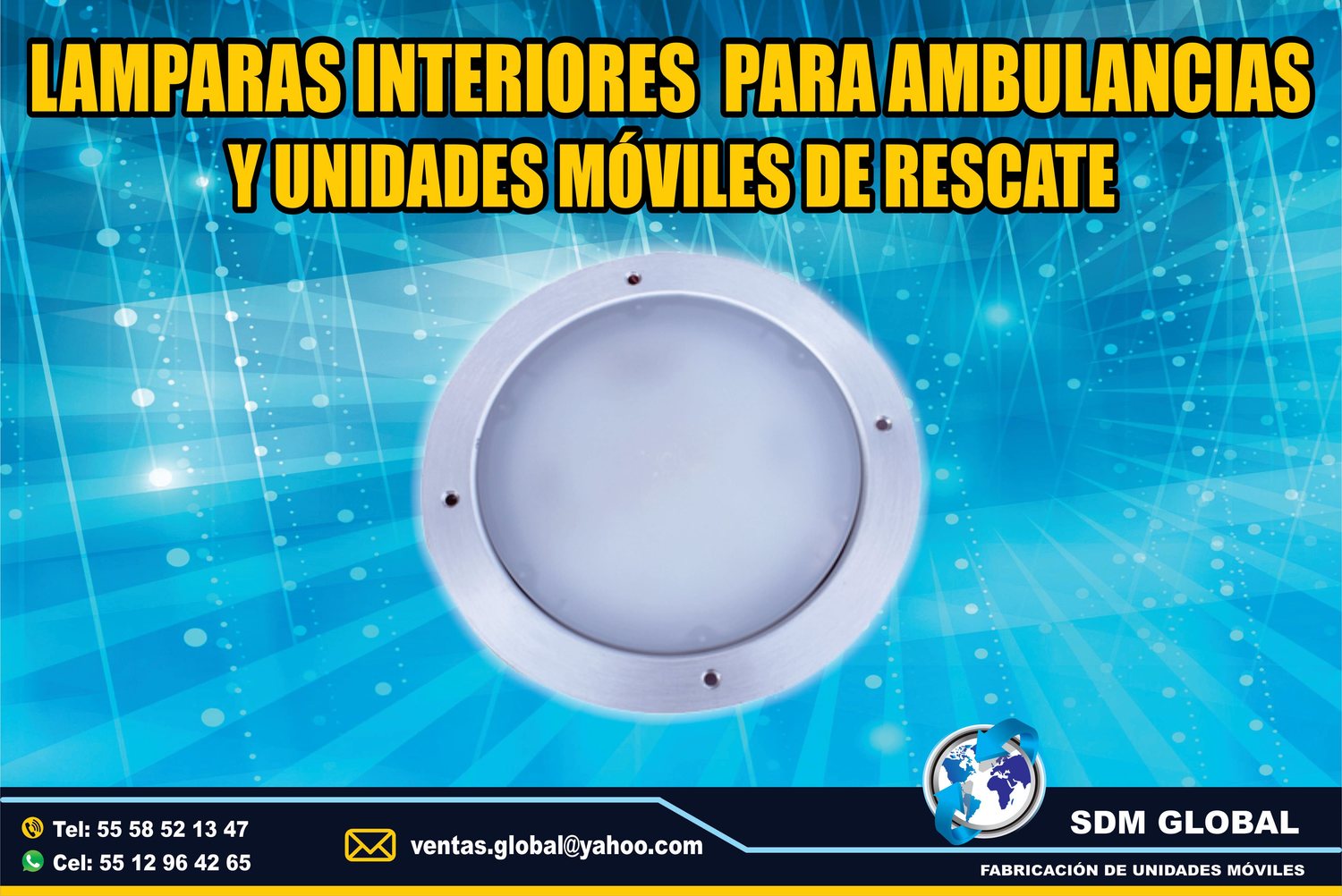 <span style="font-weight: bold;">Venta de Luces Perimetrales para Ambulancias de Traslado&nbsp;&nbsp;</span><br>