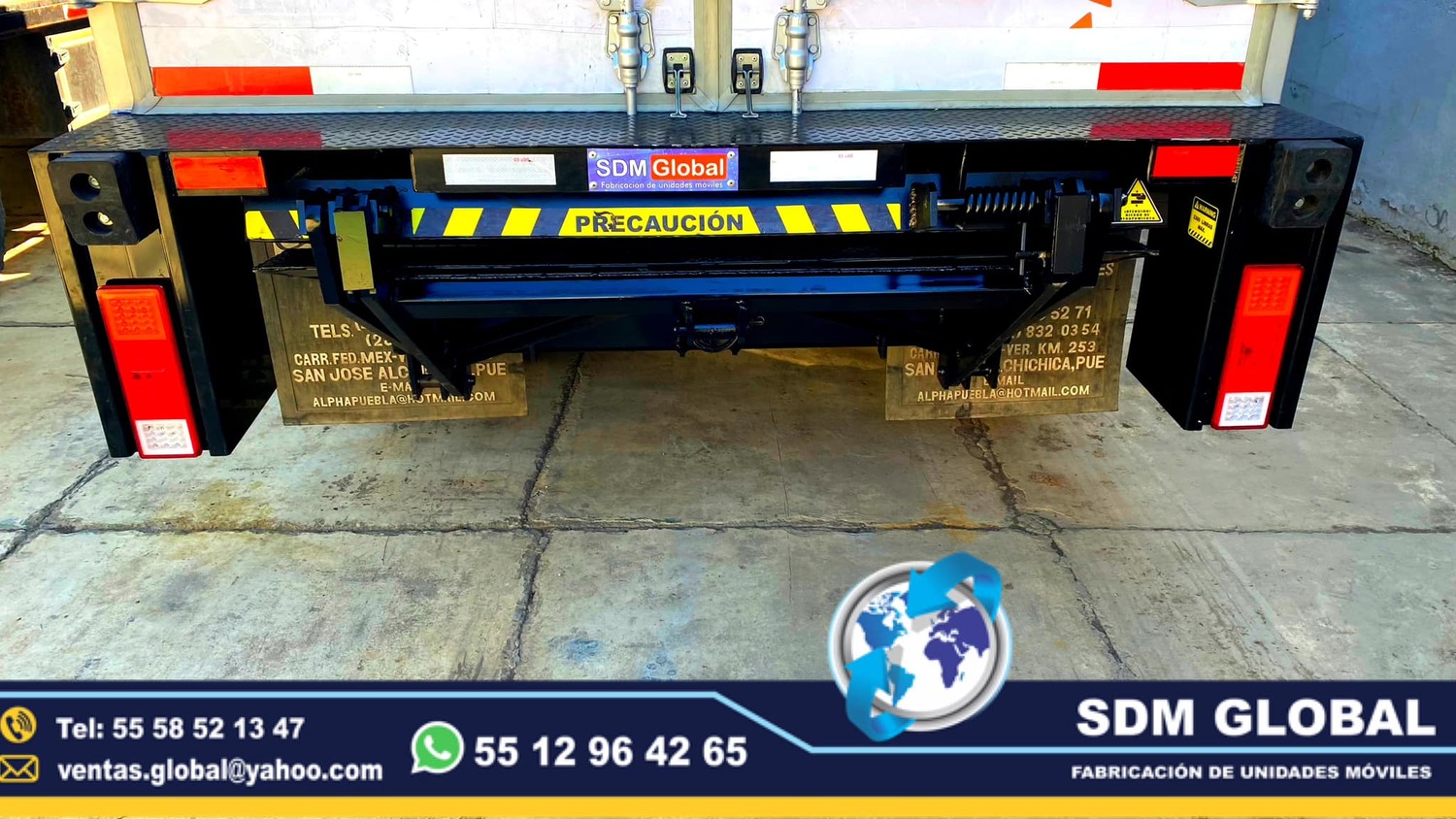 <span style="font-weight: bold;">Rampa Hidraulica para rabones y rabones de 1200 kilos  </span><br>