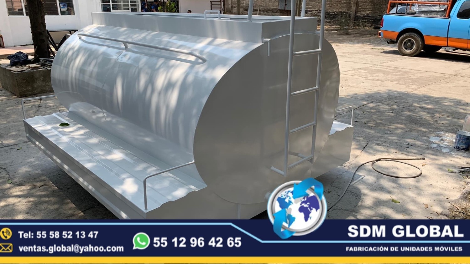 <span style="font-weight: bold;">Fabricacion de Auto tanques de agua de 4,000 litros en Sdm Global </span><br>