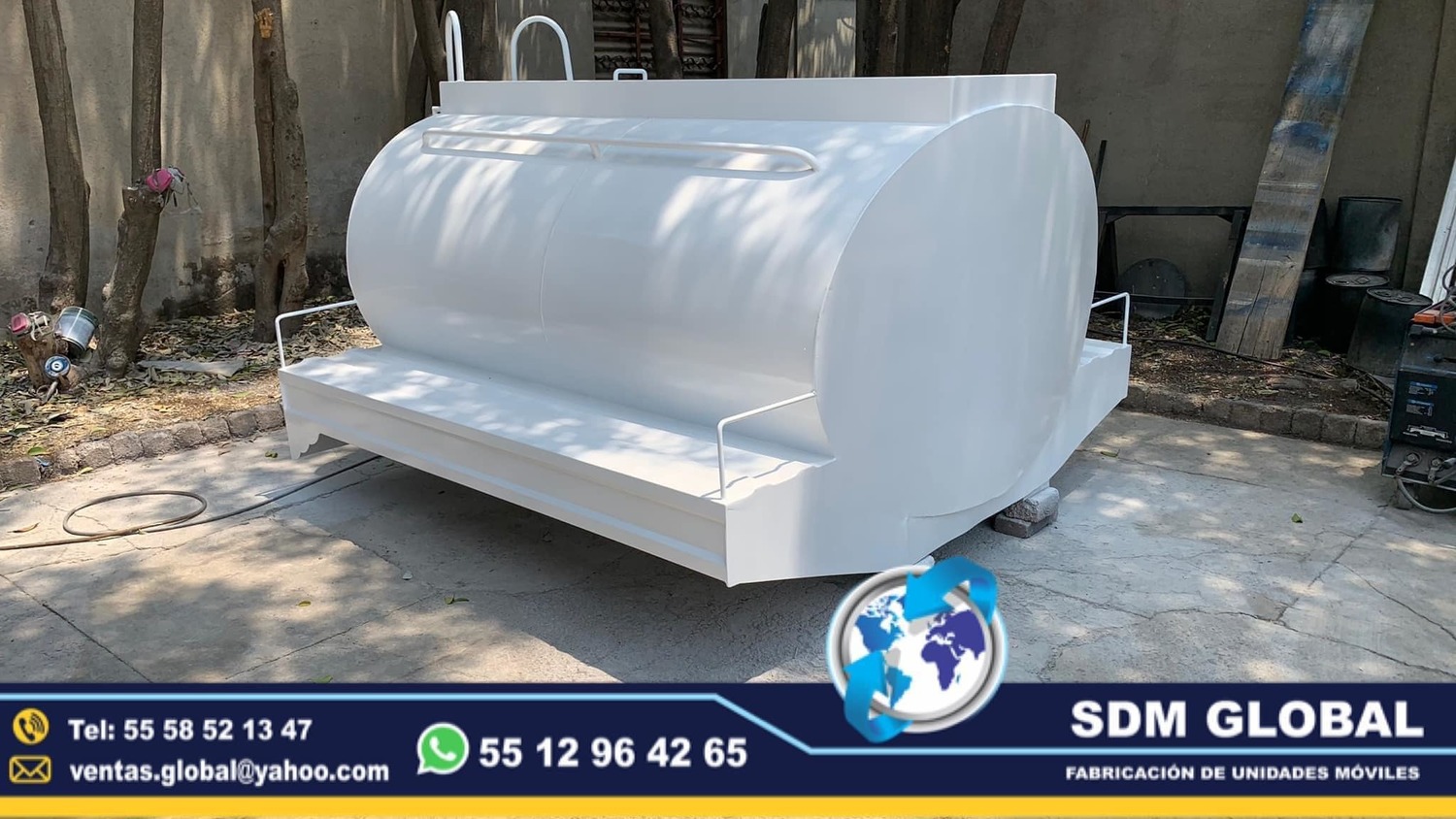 <span style="font-weight: bold;">Fabrica de Auto tanques para agua de 4,000 litros en Sdm Global </span><br>