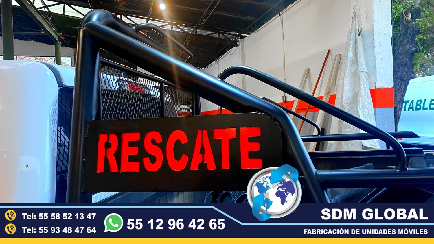 <span style="font-weight: bold;">Fabrica de Roll Bar tipo comando para patrullas&nbsp;</span><br>