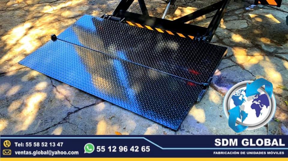 <span style="font-weight: bold;">Rampa Hidraulica para rabones y rabones de 1800 kilos  </span><br>