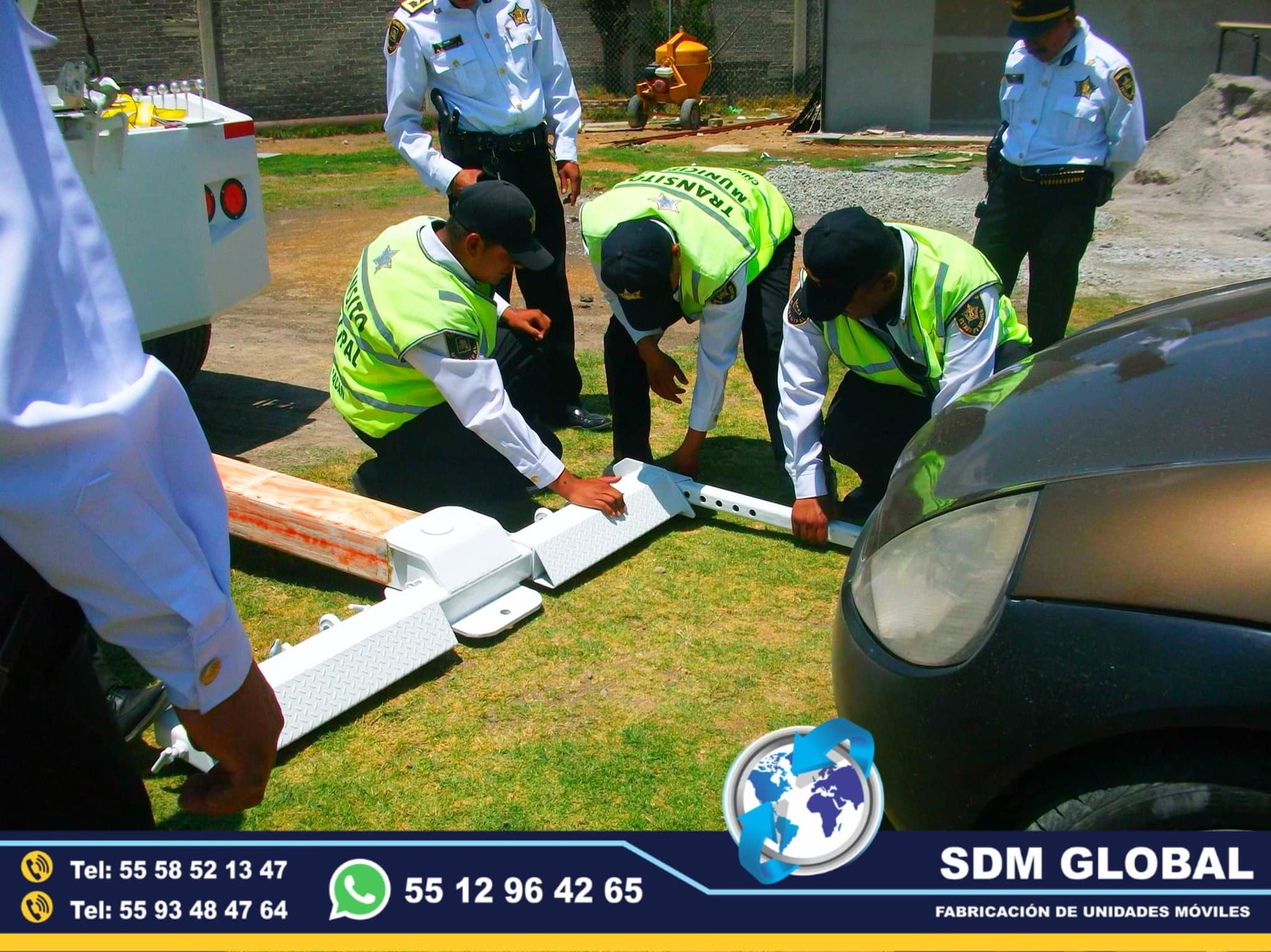 Fabricacion de Gruas de plataformas arrastre salvamento tipo A, B y C <br>