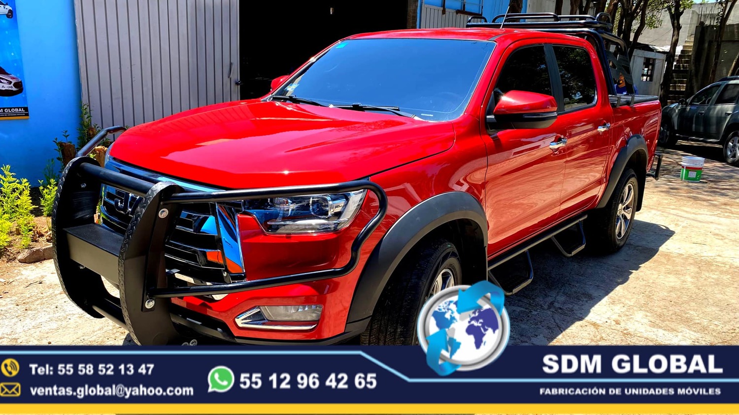 <span style="font-weight: bold;">Fabricacion de Patrullas Pick Up en Sdm Global Mexico&nbsp;</span><br>