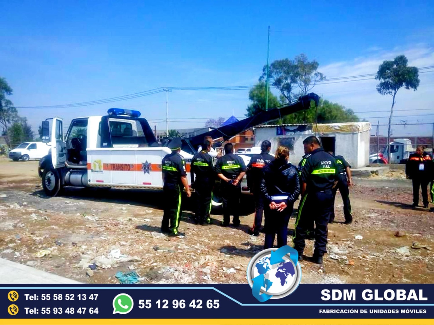 Fabricantes de Gruas de Salvamento Arrastre Plataformas tipo A, B y C <br>