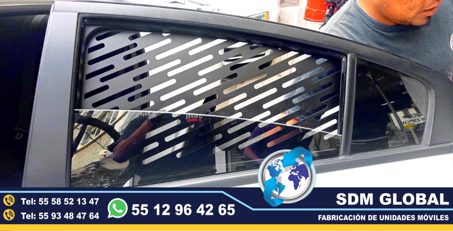 <span style="font-weight: bold;">Rejillas o rejas de proteccion de ventanas para patrullas&nbsp; &nbsp;</span><br>