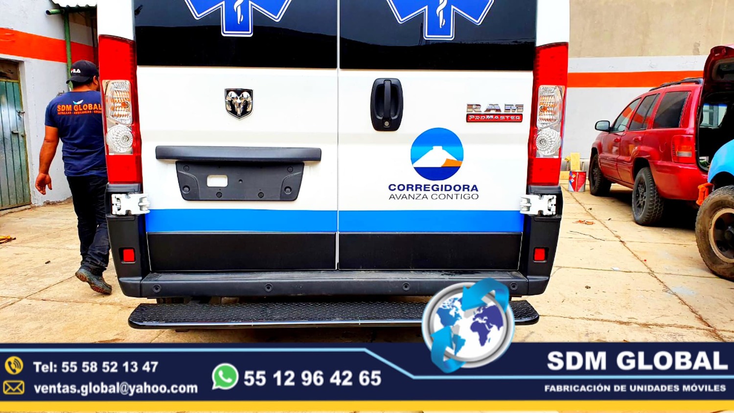 <span style="font-weight: bold;">Venta de Ambulancias de traslado en SDM Global Mexico&nbsp;</span><br>