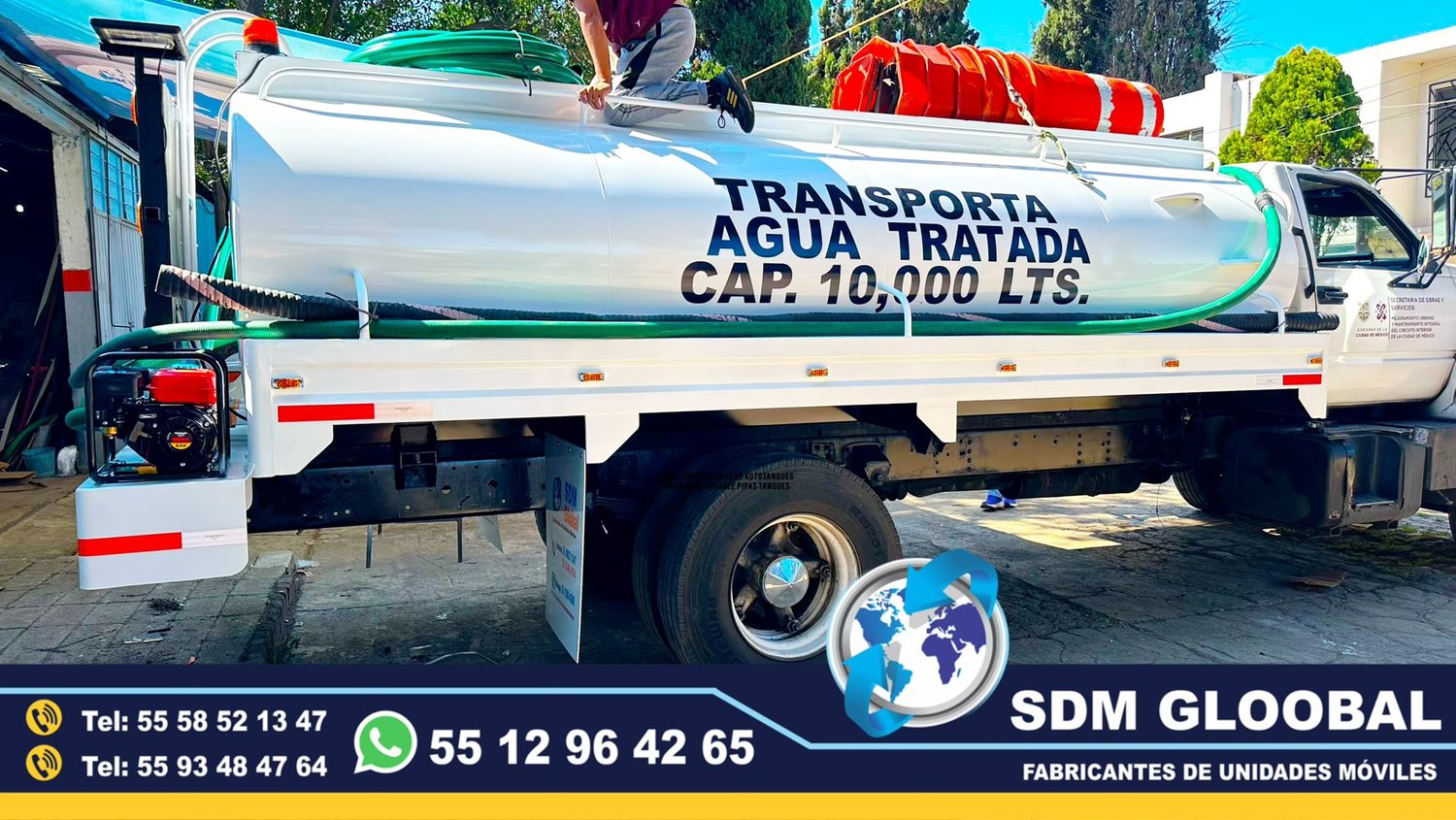 Fabrica de Autotanques para pipa para agua Venta en Mexico&nbsp;