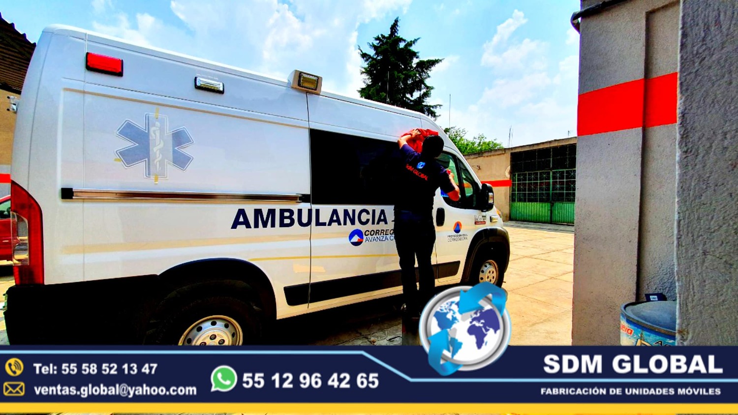 <span style="font-weight: bold;">Fabricacion de Ambulancias de traslado en SDM Global Mexico&nbsp;</span><br>