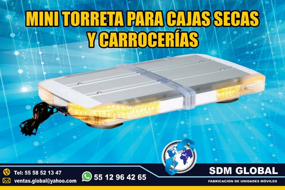 <span style="font-weight: bold;">Venta de Mini torreta para cajas carrocerias plataformas remolques en Mexico </span><br>