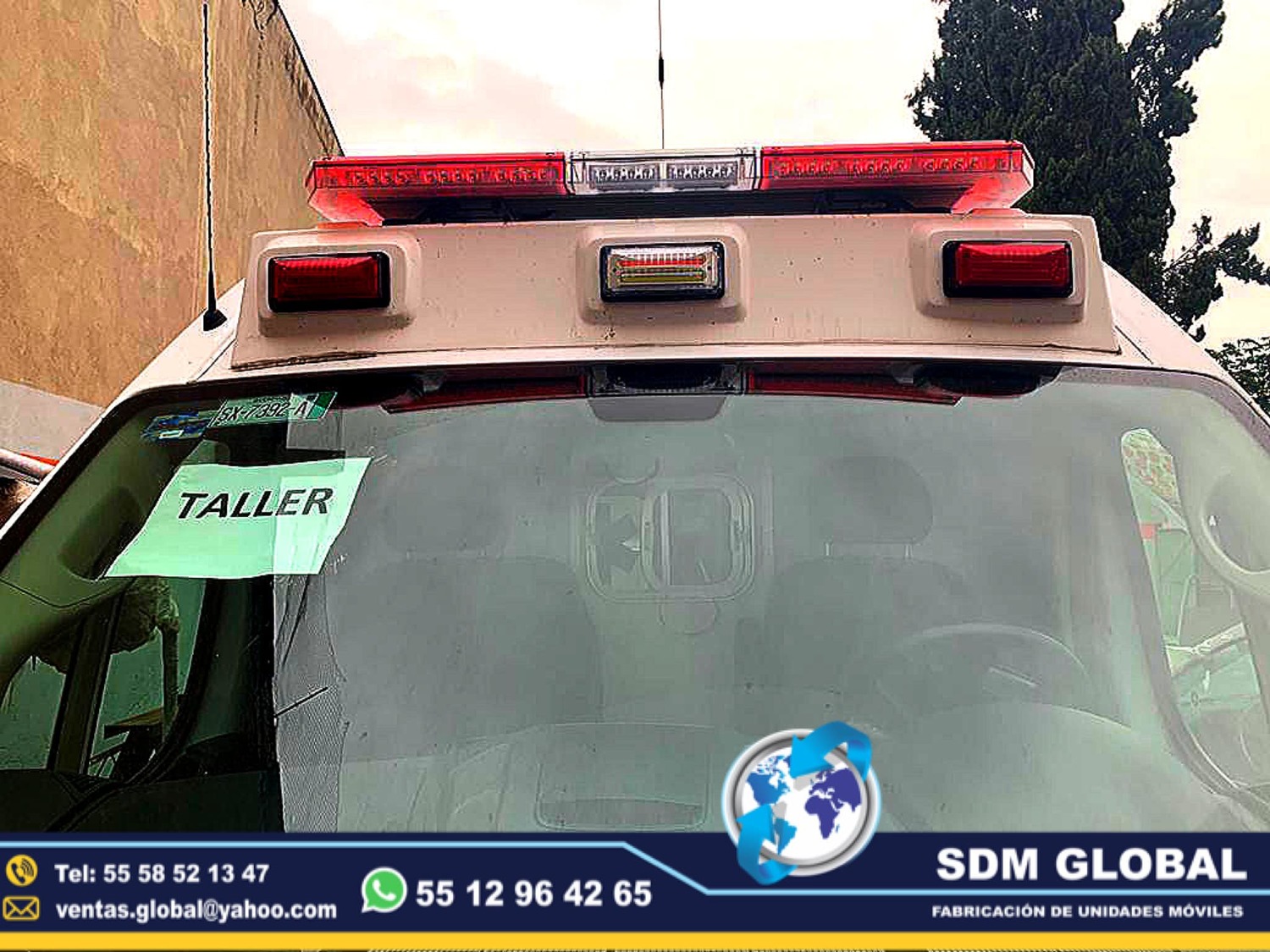 <span style="font-weight: bold;">Equipamiento de Ambulancias de traslado en SDM Global Mexico&nbsp;</span><br>