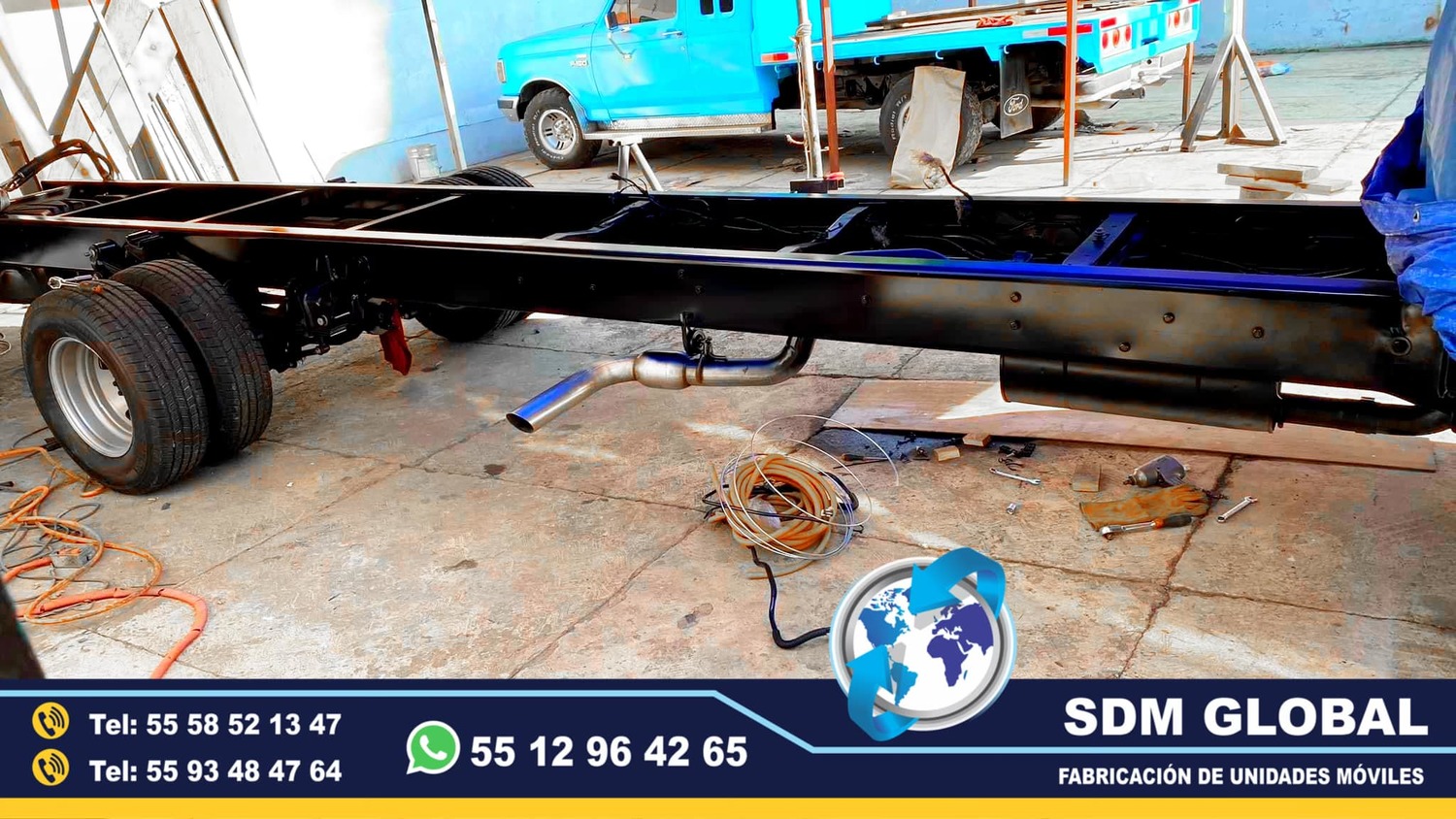 Servico de Alargado Acorazado de chasis de camiones y camionetas  <br>