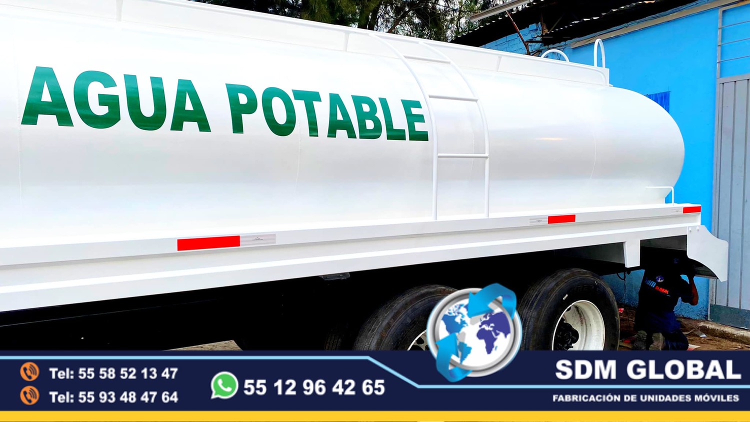 <span style="font-weight: bold;">Fabrica Pipas de agua de 15,000 litros en Sdm Global Mexico  </span><br>