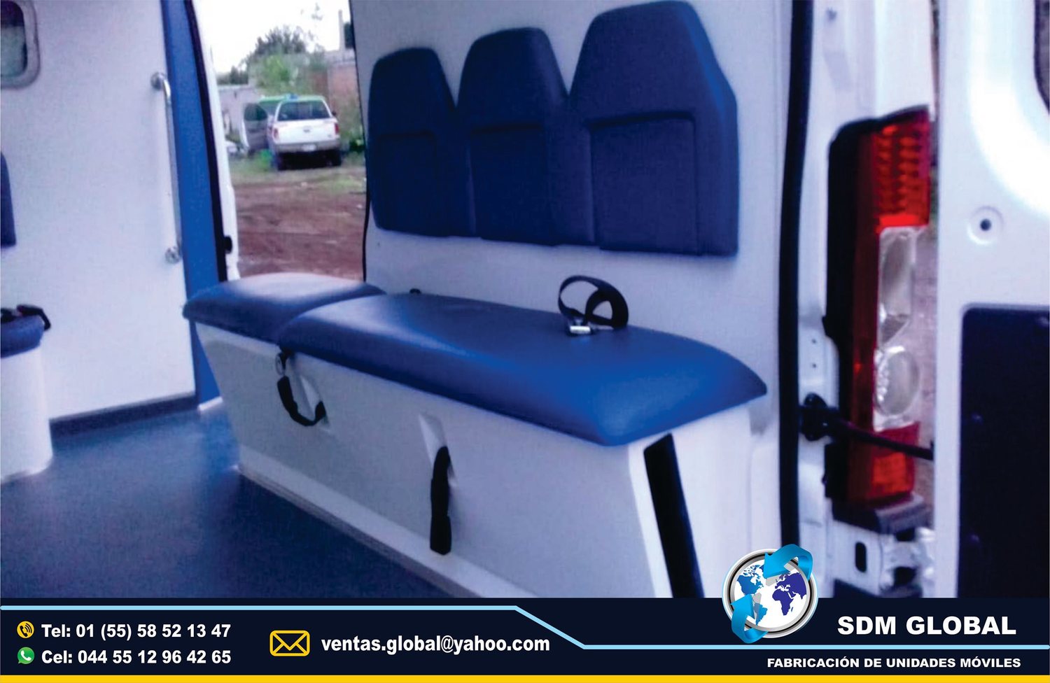 <span style="font-weight: bold;">Conversion de Ambulancias de traslado en SDM Global Mexico&nbsp;</span><br>
