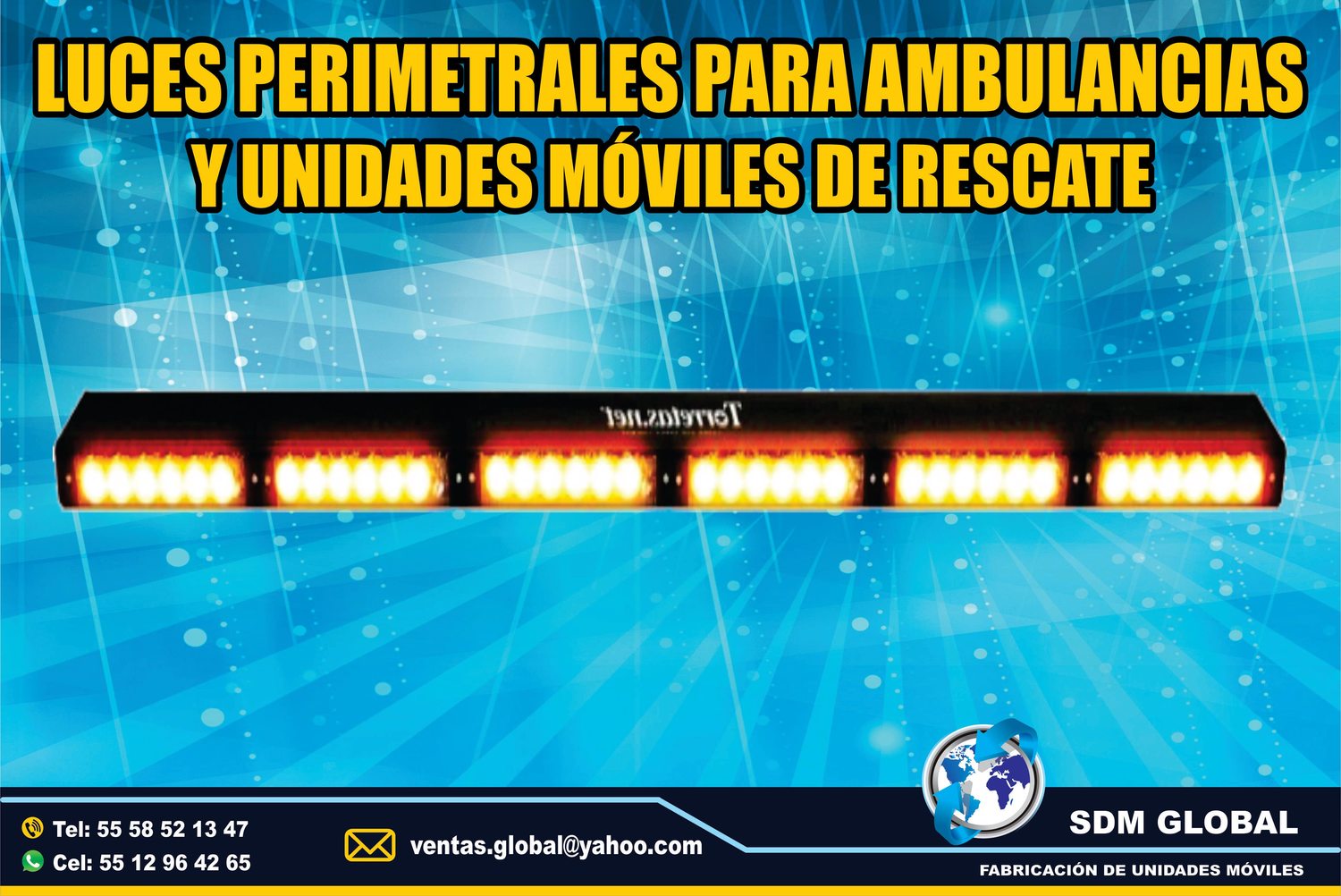 <span style="font-weight: bold;">Venta de Luces Perimetrales para Ambulancias de Traslado&nbsp;&nbsp;</span><br>