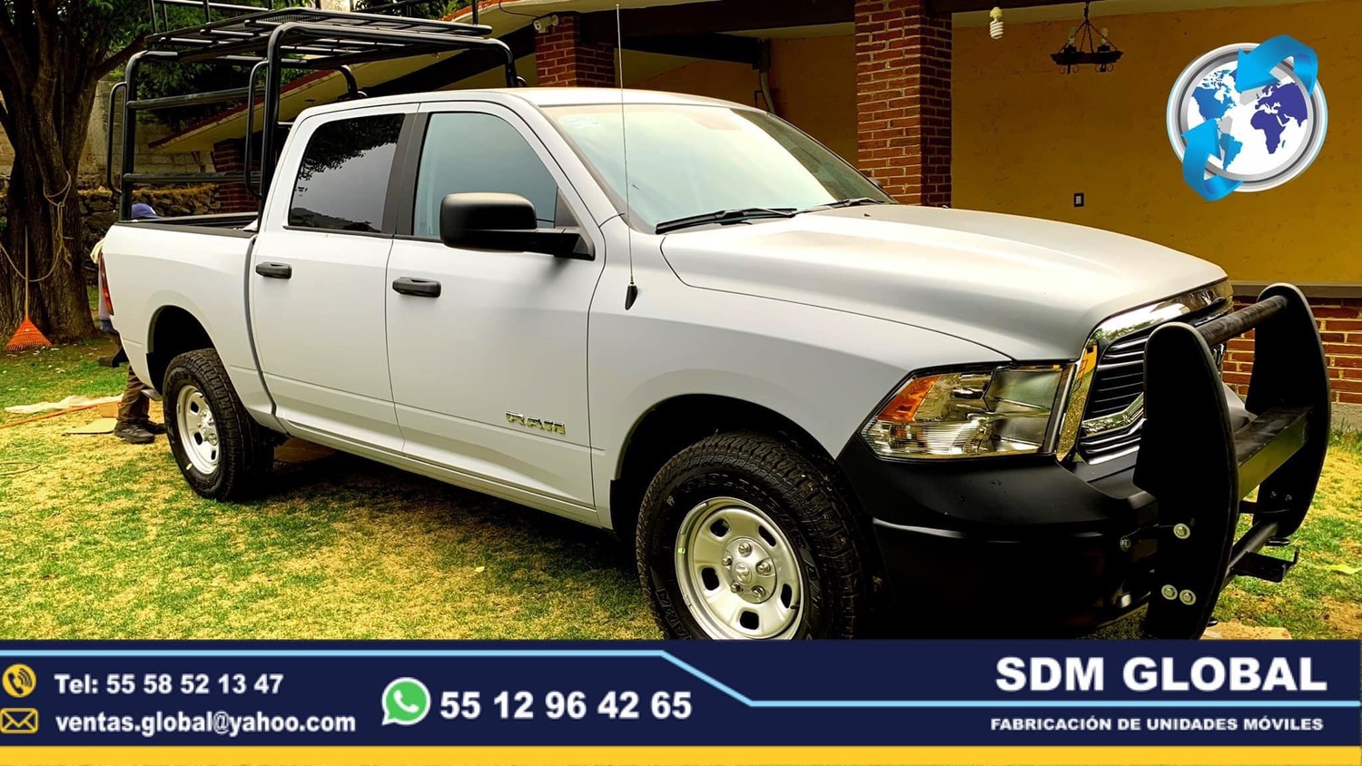 <span style="font-weight: bold;">Fabricacion de Patrullas Pick Up en Sdm Global Mexico&nbsp;</span><br>