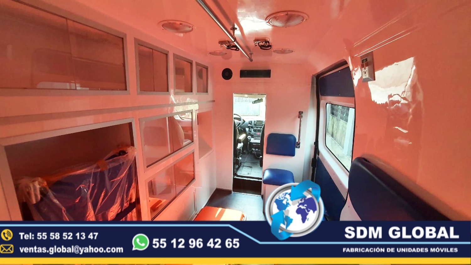 <span style="font-weight: bold;">Fabrica de Ambulancias de traslado en Sdm Global Mexico&nbsp;&nbsp;</span><br>