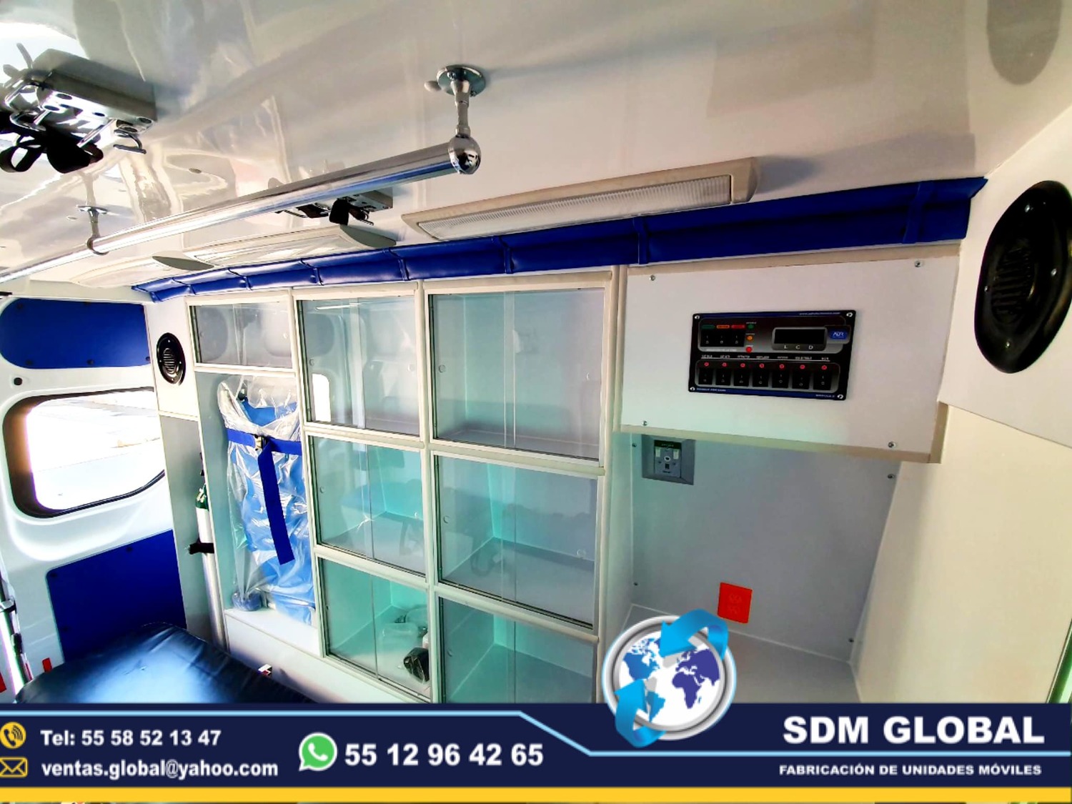<span style="font-weight: bold;">Fabricacion de Ambulancias de traslado en SDM Global Mexico&nbsp;&nbsp;</span><br>