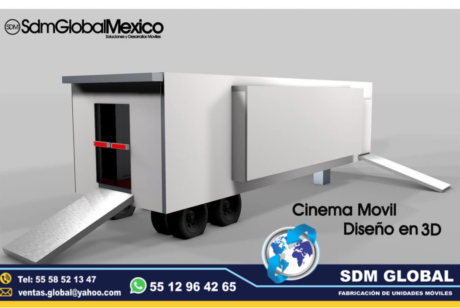 <span style="font-weight: bold;">Diseño de Unidades Moviles Especiales Sdm Global </span><br>