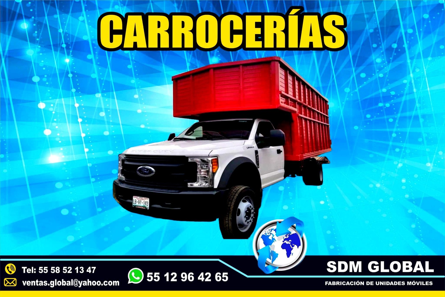 <span style="font-weight: bold;">Venta de Carrocerias de todo tipo y medidas en Mexico </span><br>