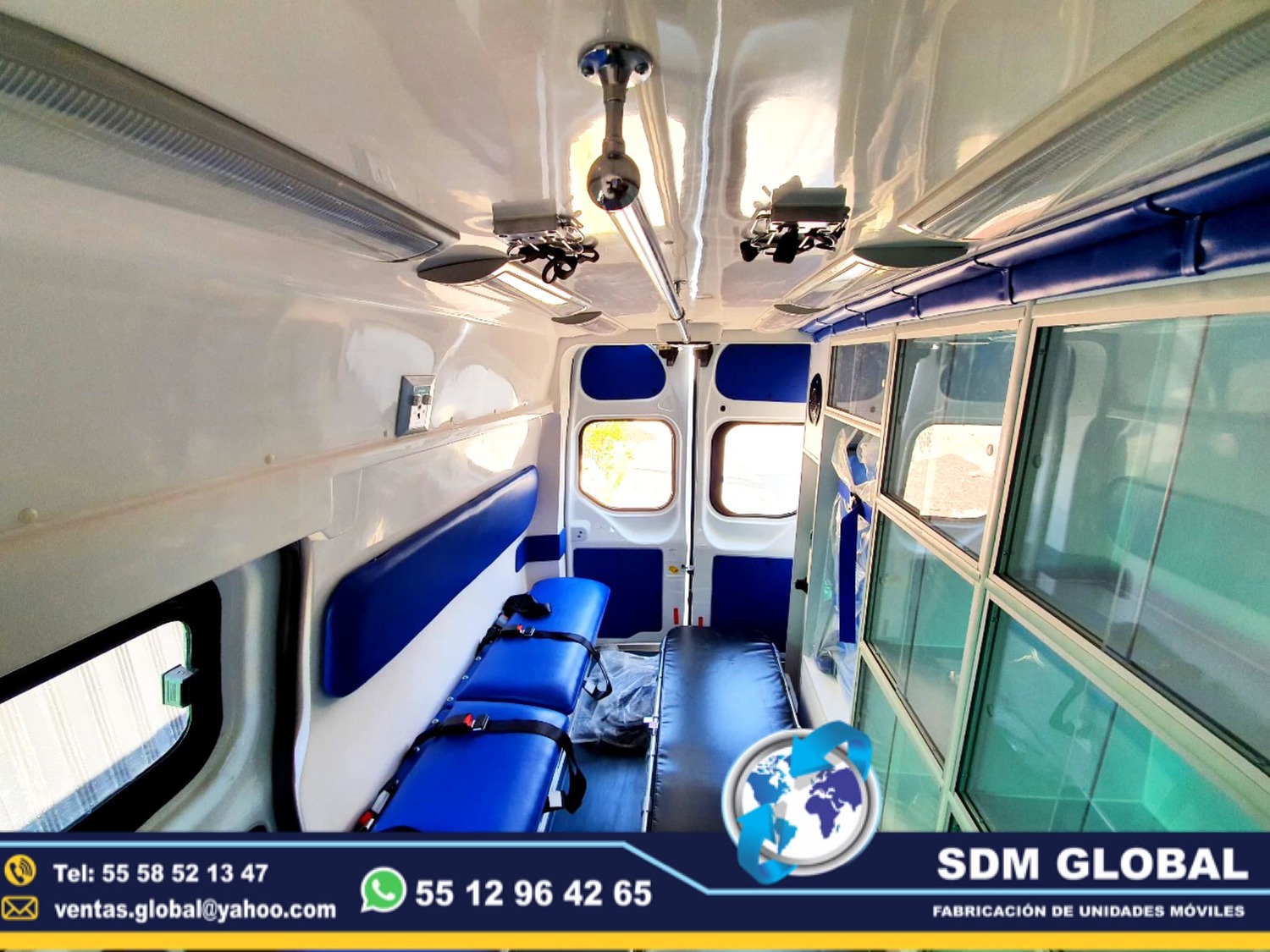 <span style="font-weight: bold;">Fabrica de Ambulancias de traslado en SDM Global Mexico&nbsp;</span><br>
