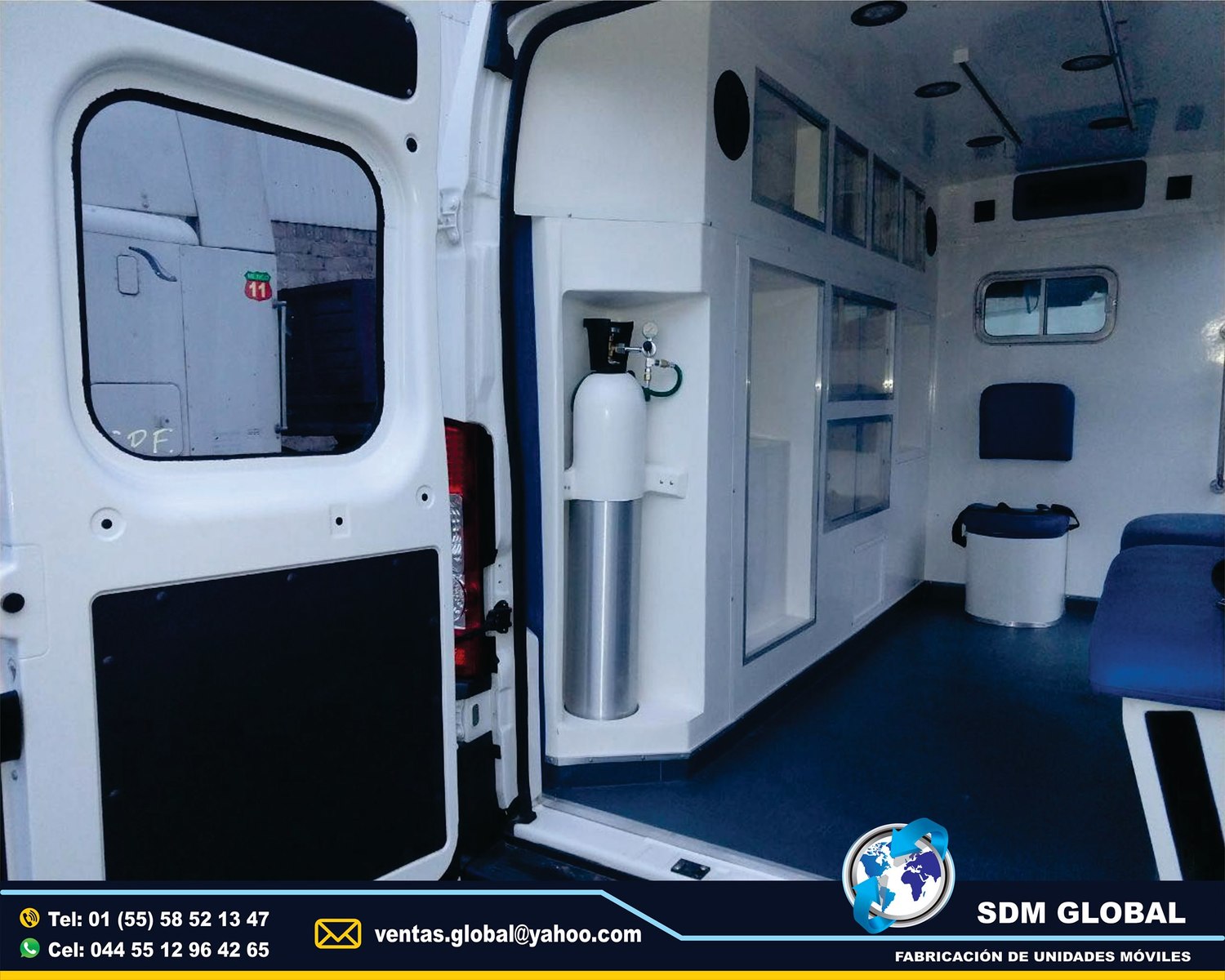 <span style="font-weight: bold;">Venta de Ambulancias de traslado en SDM Global Mexico&nbsp;</span><br>