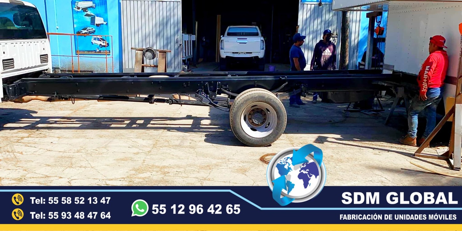 Servico de Alargado Acorazado de chasis de camiones y camionetas  <br>
