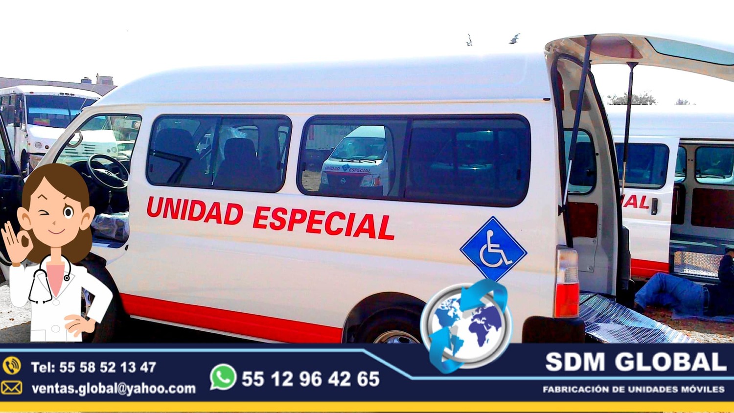 <span style="font-weight: bold;">Venta de Unidad Movil para traslado de pacientes con diferentes discapasidades </span><br>