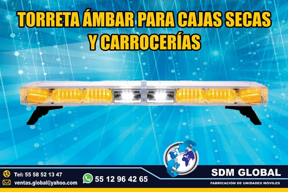 <span style="font-weight: bold;">Venta de Torreta para patrullas color ambar Federal Signal&nbsp;</span><br>