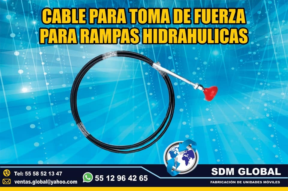 <span style="font-weight: bold;">Venta de Cabler para toma para Rampas Hidraulicas </span><br>