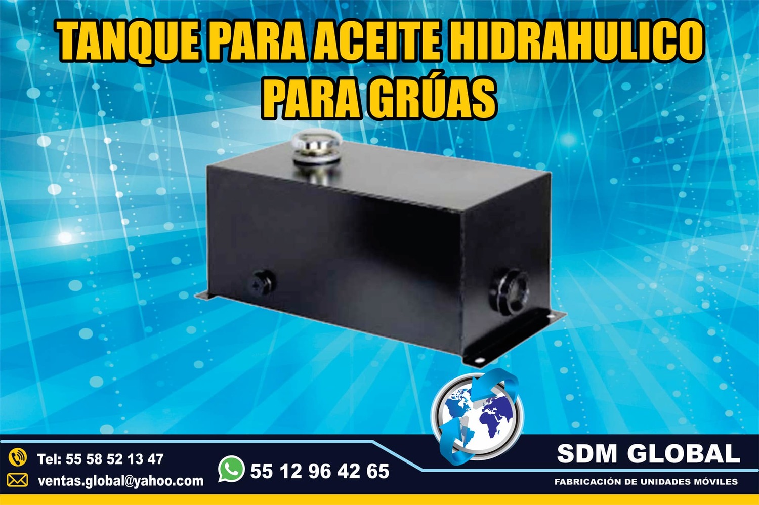 Venta de Tanque de aceite para Gruas de Plataforma Arratre <br>