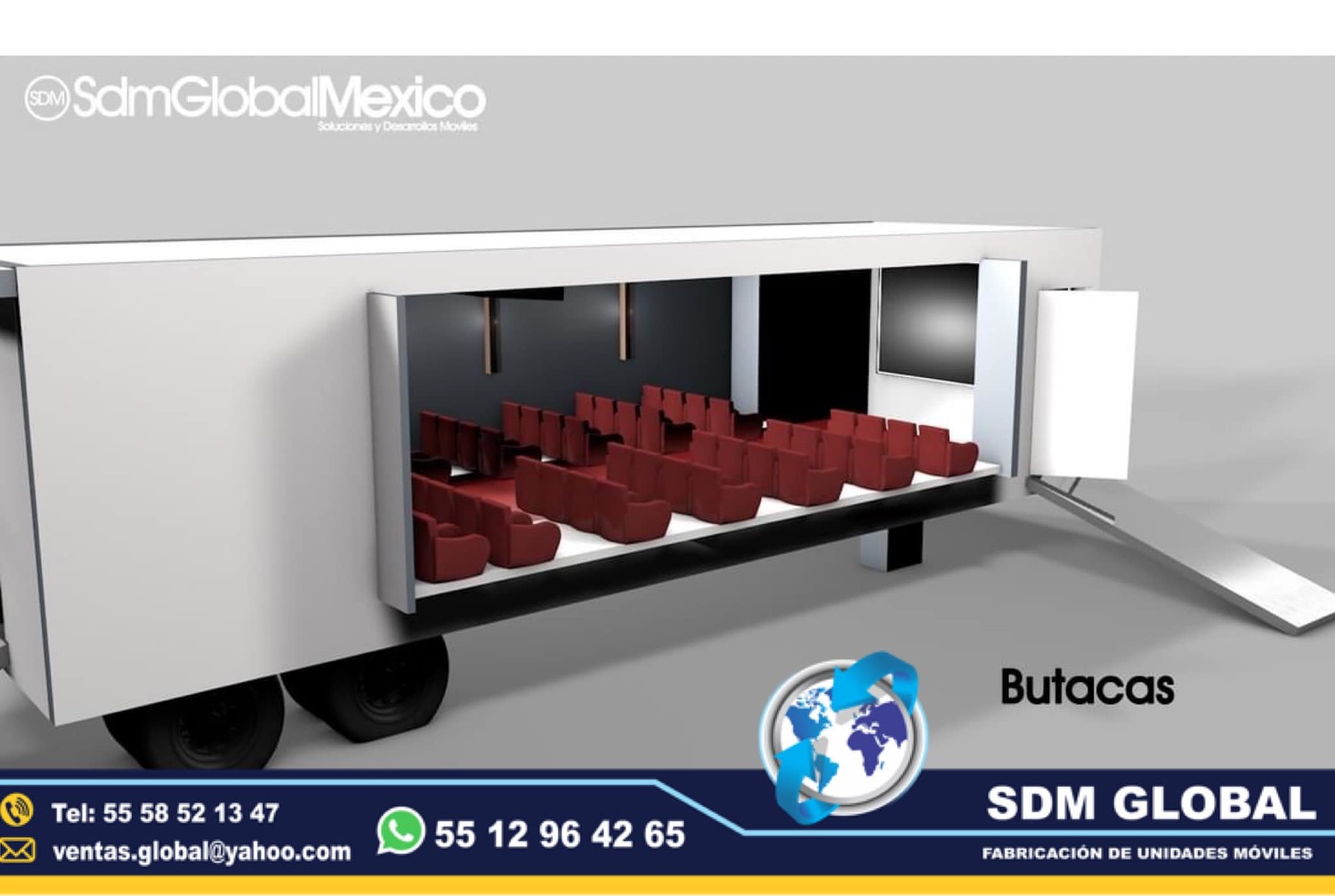 <span style="font-weight: bold;">Diseño de Unidades Moviles Especiales Sdm Global </span><br>
