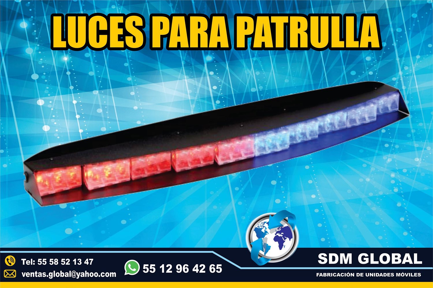 <span style="font-weight: bold;">Venta de Torreta para patrullas color ambar Federal Signal&nbsp;</span><br>