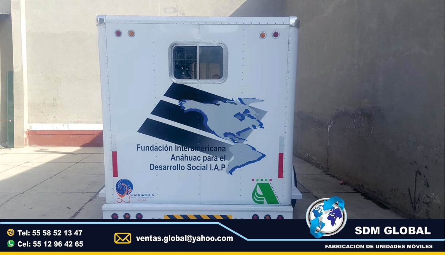 <span style="font-weight: bold;">Fabricantes de Remolques Medico Dental Movil Sdm Global</span><br>