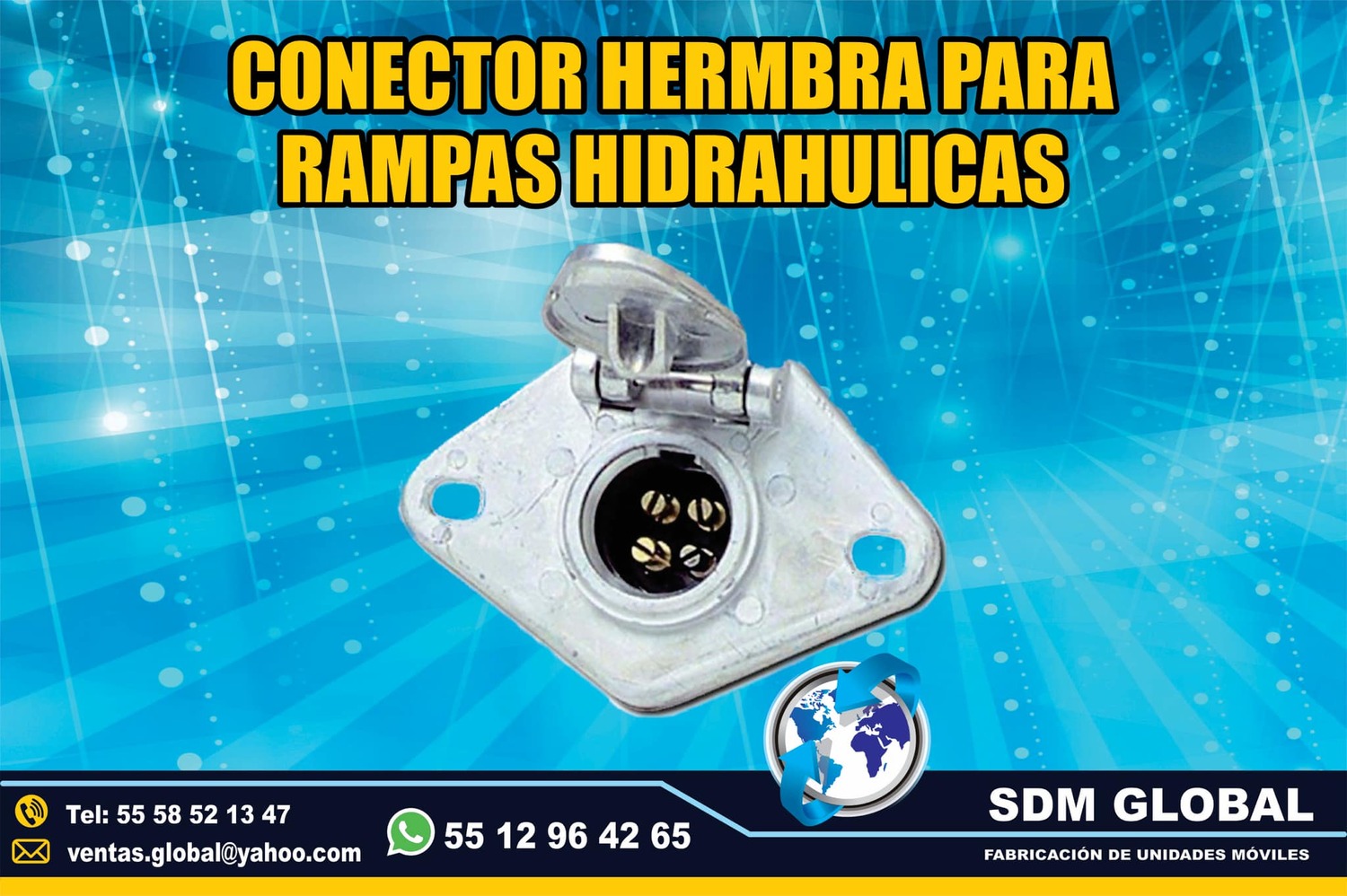 <span style="font-weight: bold;">Venta de Conector Hembra para Rampas Hidraulicas </span><br>