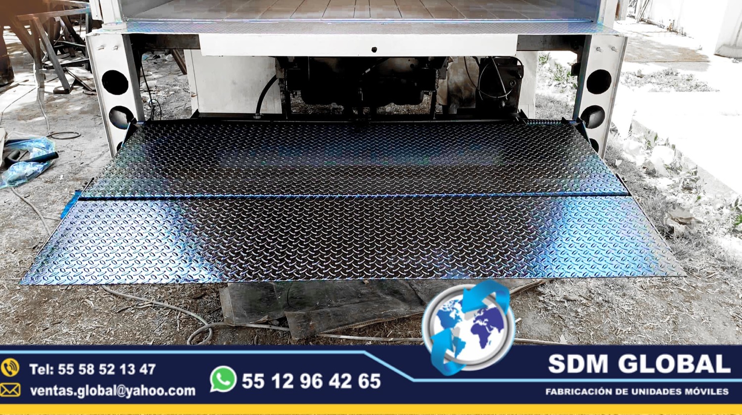 <span style="font-weight: bold;">Rampa Hidraulica para rabones y rabones de 1600 kilos  </span><br>