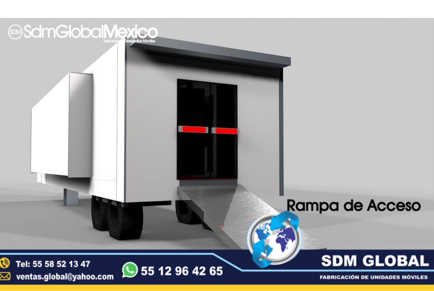 <span style="font-weight: bold;">Diseño de Unidades Moviles Especiales Sdm Global </span><br>