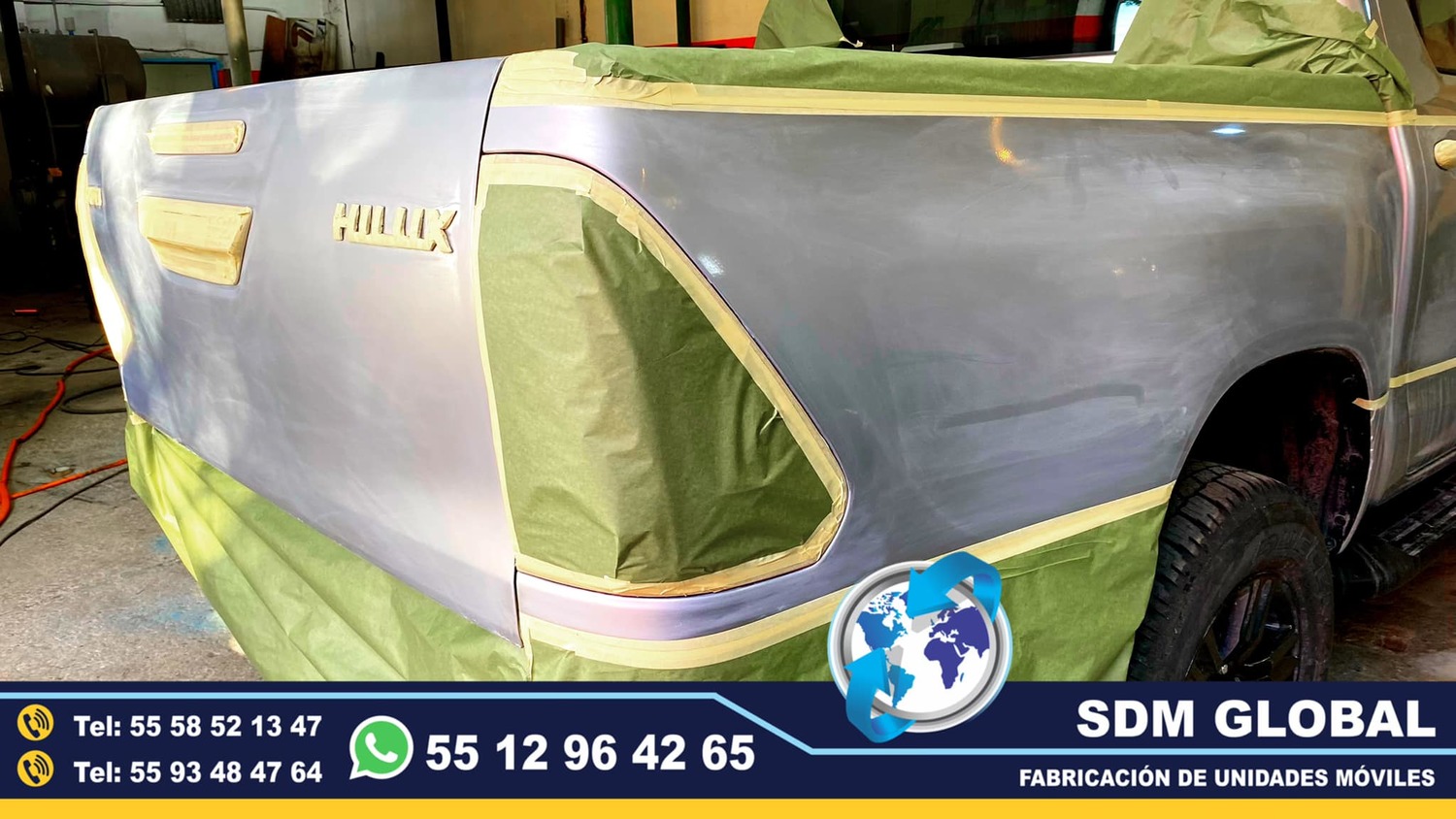 <span style="font-weight: bold;">Pintura de Patrullas, Policia Privada Unidad de Rescate&nbsp; &nbsp;</span><br>